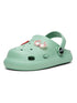 GC-9002K Green Kid's Clogs
